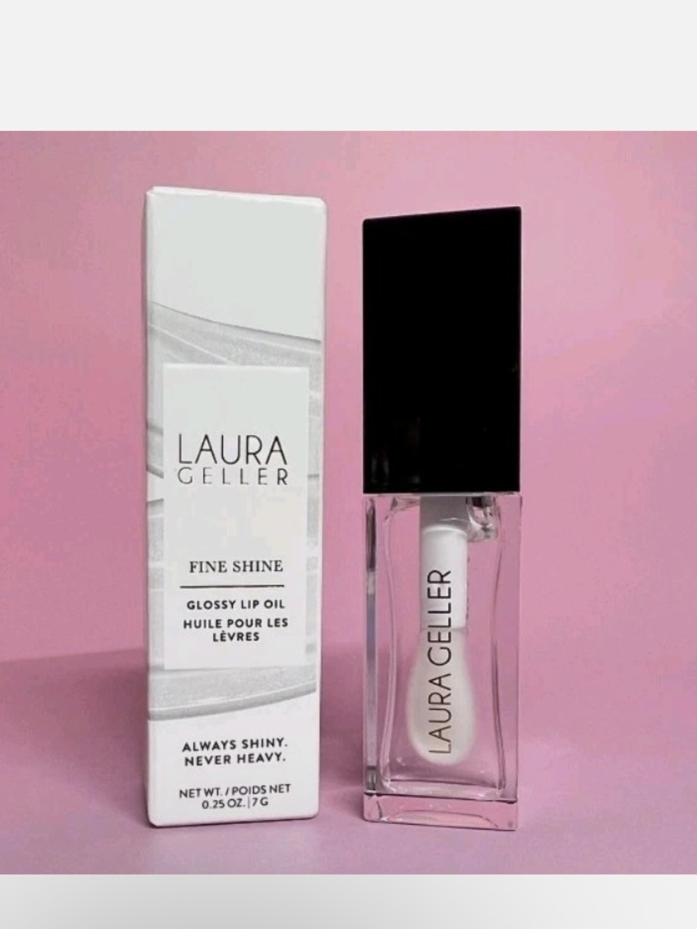 Laura Geller Clear Fine shine Glossy Lip Oil – Transparent Shine